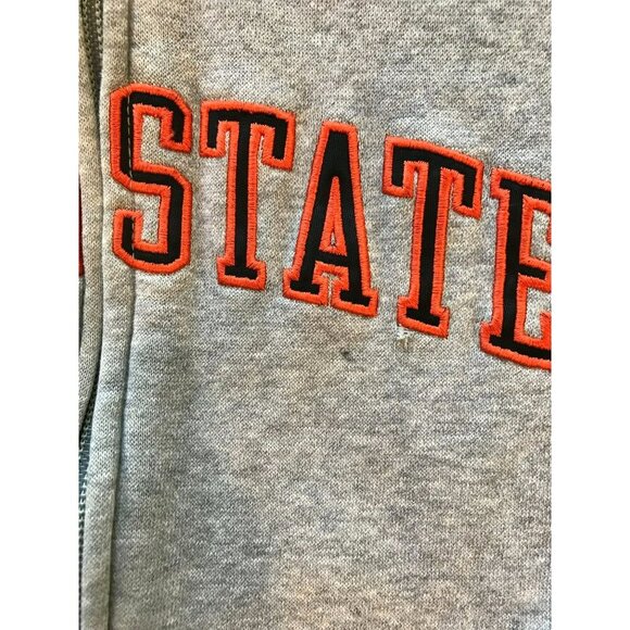 Nike Youth Sweatshirt Oregon State Beavers Hooded Sz XL in Gray Embroidered Logo - Picture 15 of 16
